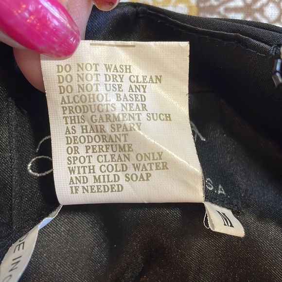 Faby Luxe Couture Size Medium Black Embellished Dress - Picture 14 of 15